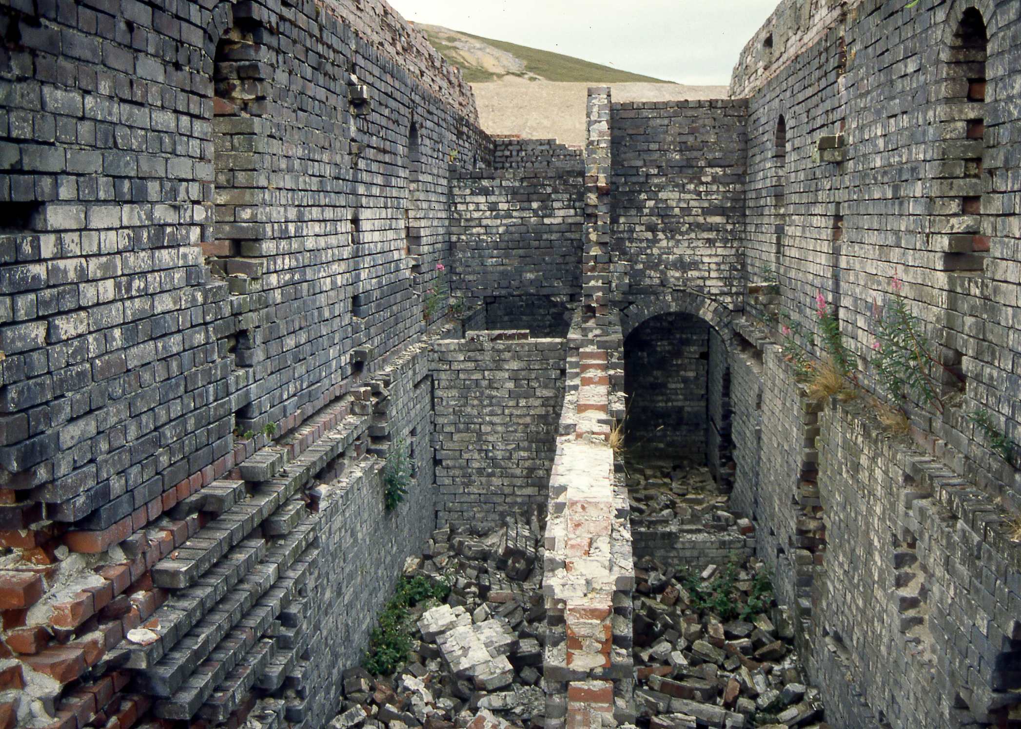 Scotland Rems of smelter Wanlockhead Aug 1989